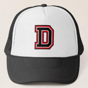 Brev ’D’ Monogrammed Keps