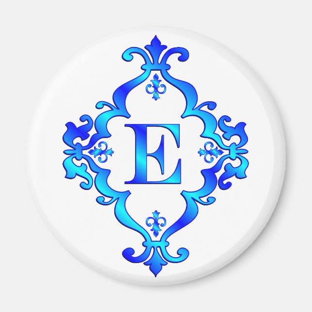 Brev E Blue Magnet (Framsidan)