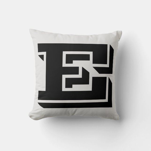 BREV E MONOGRAM PILLOW KUDDE (Framsida)