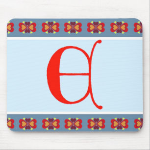 Brev E-musknapp Musmatta