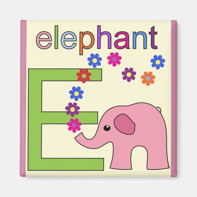 "Brev E" om för Elephant Magnet (Framsidan)