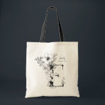 Brev E Organic Farmhouse Rustic Monogrammed Tygkasse<br><div class="desc">Trendig Farmhouse rustic Brev E monogrammad Tote Bag</div>