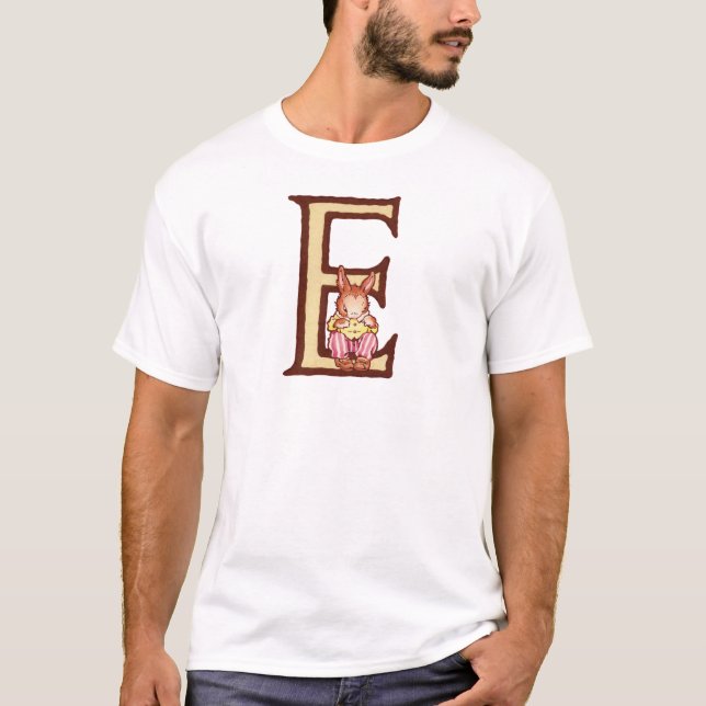 Brev E Tee Shirt (Framsida)