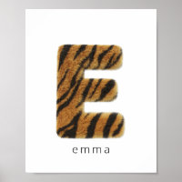 Brev E tiger päls