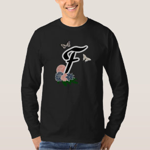 brev F Baby Bodykostdräkt T Shirt