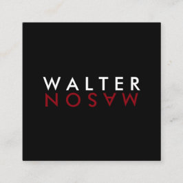 Brev Flip Fyrkantigt Visitkort