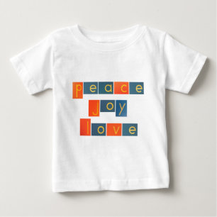 Brev för sandpapper för FREDGLÄDJEKÄRLEK T-shirt