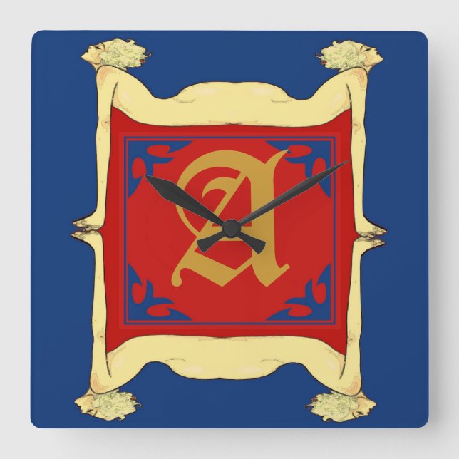 Brev, första klocka Ansikte, redigera brev (Framsida)