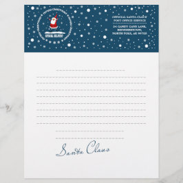 Brev från Jultomten. Anpassad Brevhuvud