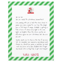 Brev från Jultomten till barn