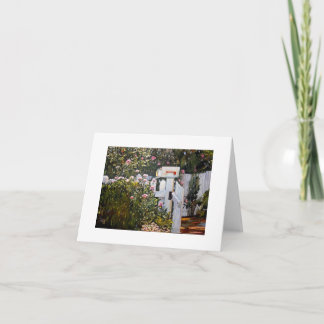 Brev från kontokort kort