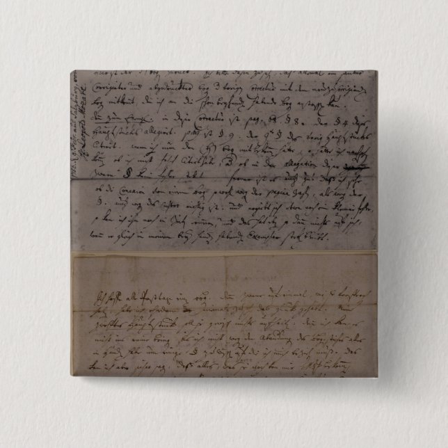 Brev från Leopold Mozart Knapp (Framsida)