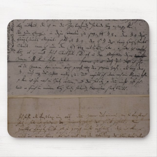 Brev från Leopold Mozart Musmatta (Framsidan)