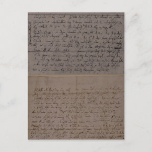 Brev från Leopold Mozart Vykort