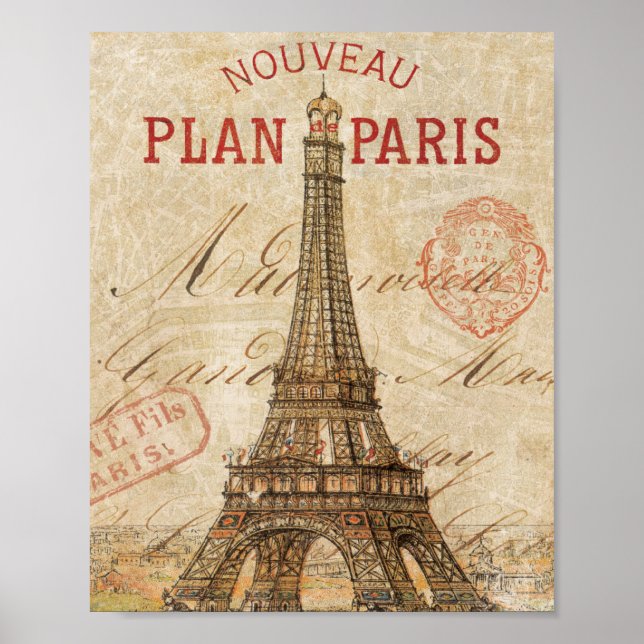 Brev från Paris Poster (Framsidan)