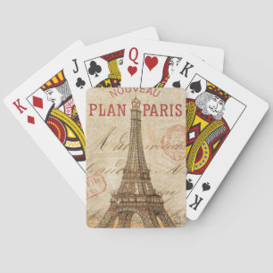 Brev från Paris Spelkort