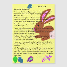 Brev från Påskhare Gult