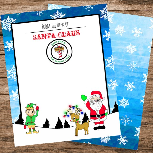 Brev från Santa från Nordpolen (Skapare uppladdad)