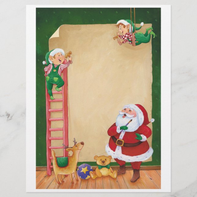 Brev från Santa: Helper Elves (Framsida)