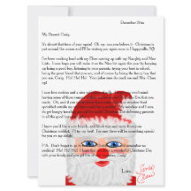 Brev från Tomte Personligt Brev