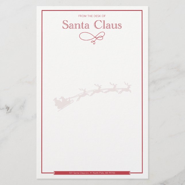 Brev från tomten Nice Blank (Framsida)