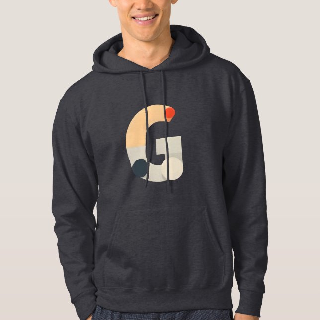 Brev G: djärv, fräck och imponerande! Hoodie (Framsida)