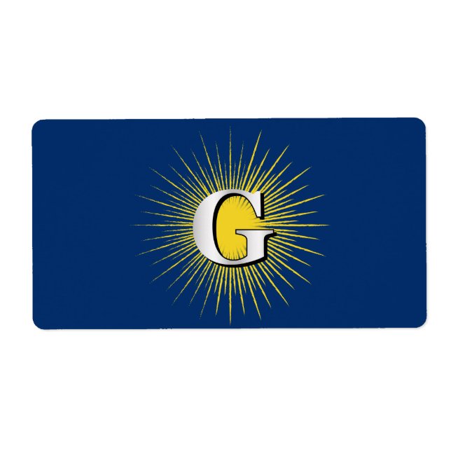 Brev G - masonisk symbol Fraktsedel (Framsidan)