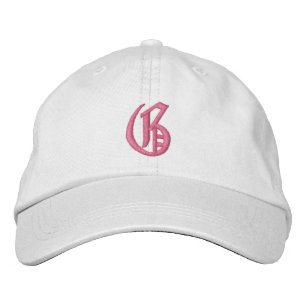 Brev G Monogram Embroized Hat Broderad Keps