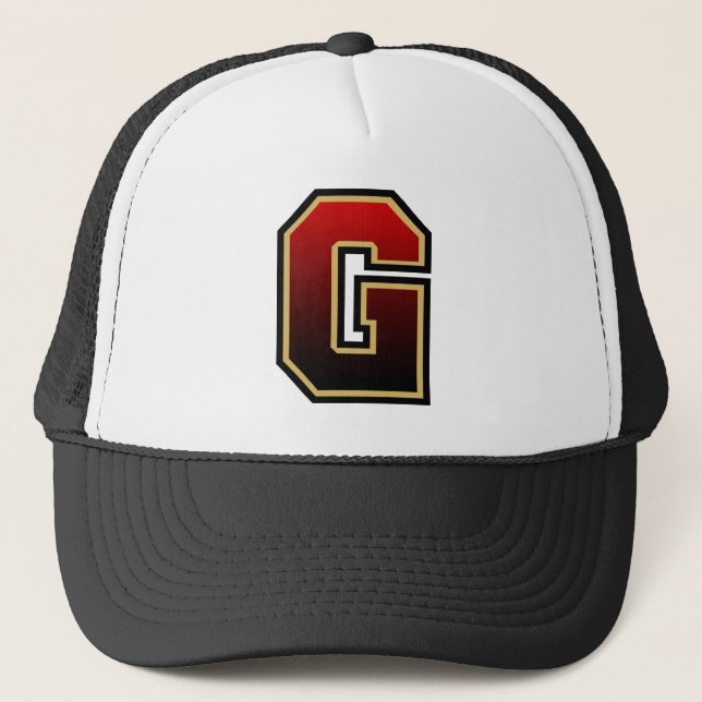 Brev ’G’ monogrammad Truckerkeps (Framsida)