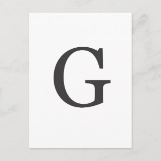 ’brev G’ Vykort