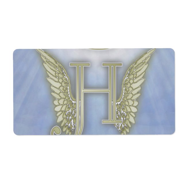 Brev H Angel Monogram Fraktsedel (Framsidan)