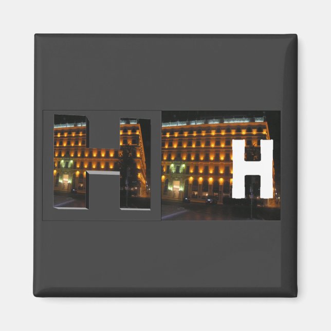 Brev - H - Hotel Magnet (Framsidan)