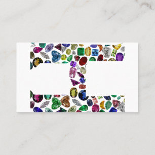 Brev H Monogram Visitkort