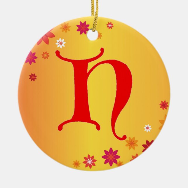 Brev H Ornament (Framsidan)