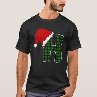 Brev H Santa Hat Monogram T Shirt