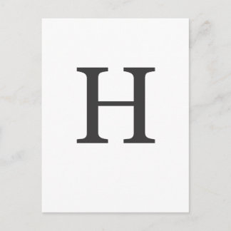 "brev H" Vykort