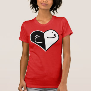 Brev i hjärtat t shirt