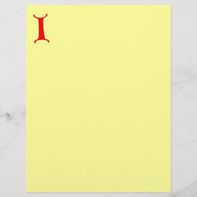 Brev I Letterhead (Framsida)