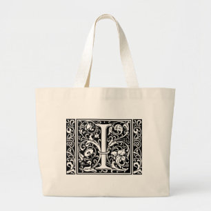 Brev I Medieval Monogram Art nouveau Jumbo Tygkasse
