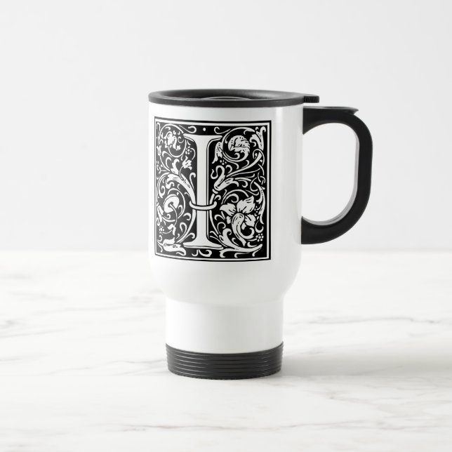 Brev I Medieval Monogram Art nouveau Resemugg (Höger)
