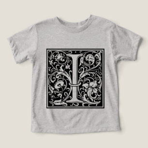 Brev I Medieval Monogram Art nouveau Tee