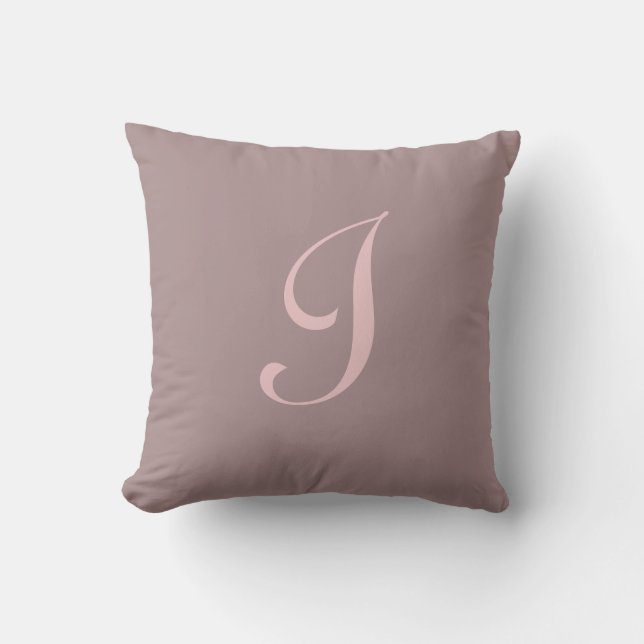Brev I Monogram Första Anpassningsbarna Kudde (Framsida)