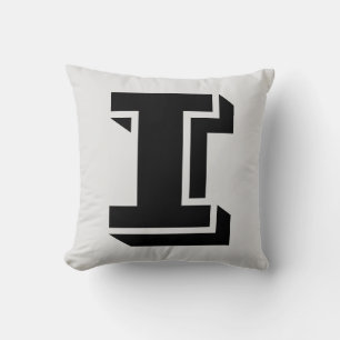 BREV I MONOGRAM PILLOW KUDDE