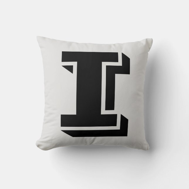 BREV I MONOGRAM PILLOW KUDDE (Framsida)