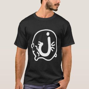 Brev J Hamster Namn Monogram T Shirt