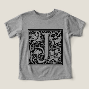 Brev J Medieval Monogram Art nouveau Tee Shirt