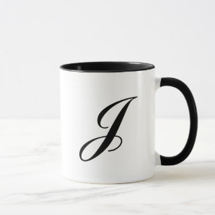 "Brev J ", Mugg