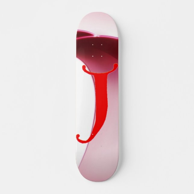 Brev J Skateboard (Framsida)