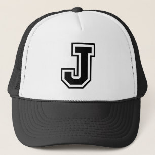 Brev ’J’-Truckerkeps Keps