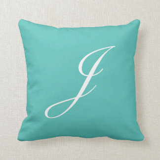 Brev J Turcos Monogram Pillow Kudde